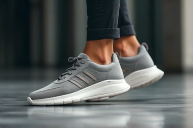 Sleek, modern sneakers with a subtle, integrated height-increasing sole.